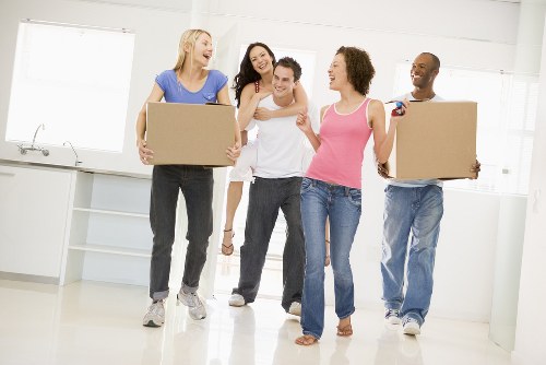 Man and van moving service in Pimlico with local residential streets