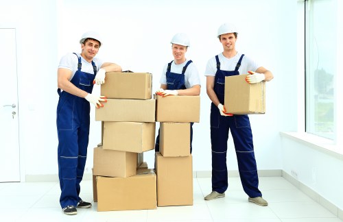 Professional packing and loading service for a Pimlico home move