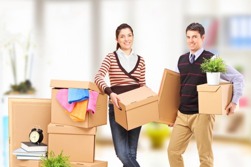 Office relocation and business move support with a van