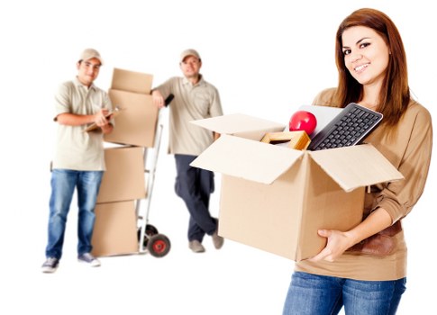 Commercial moving truck preparation for offices near Pimlico