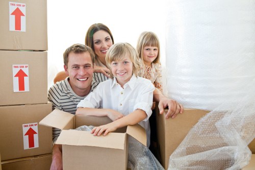 Careful furniture handling during a local Pimlico relocation