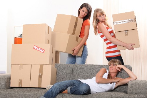 Professional man and van support for Pimlico residents and businesses